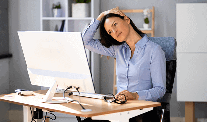 Benefits of desk exercises